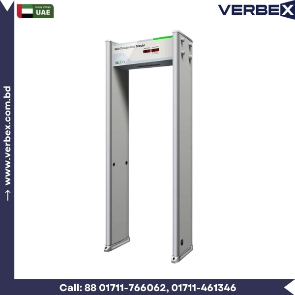 Verbex VTS-WD18S 18-Zones Full Body Scanner Walk through Archway Metal Detector Gate