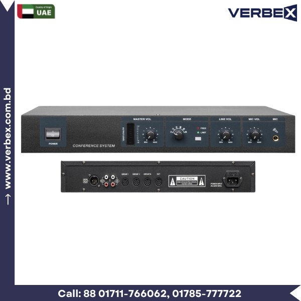 Verbex VT-8000 Series Conference Central Amplifier System