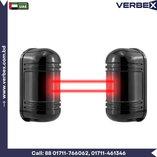 Verbex ABT-100 Wired Beams sensor Alarm Dual Beam Photoelectric Infrared Detector