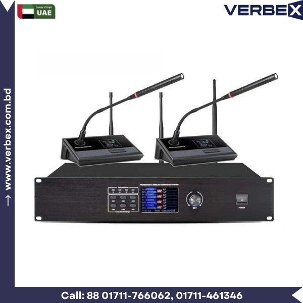 Verbex VT-6200M Wireless Conference System Central Unit