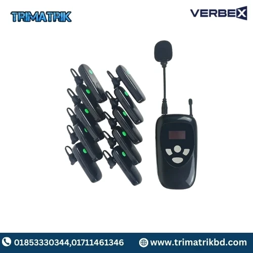 Verbex VT-JT-301 Wireless Tour-Guide Communicator