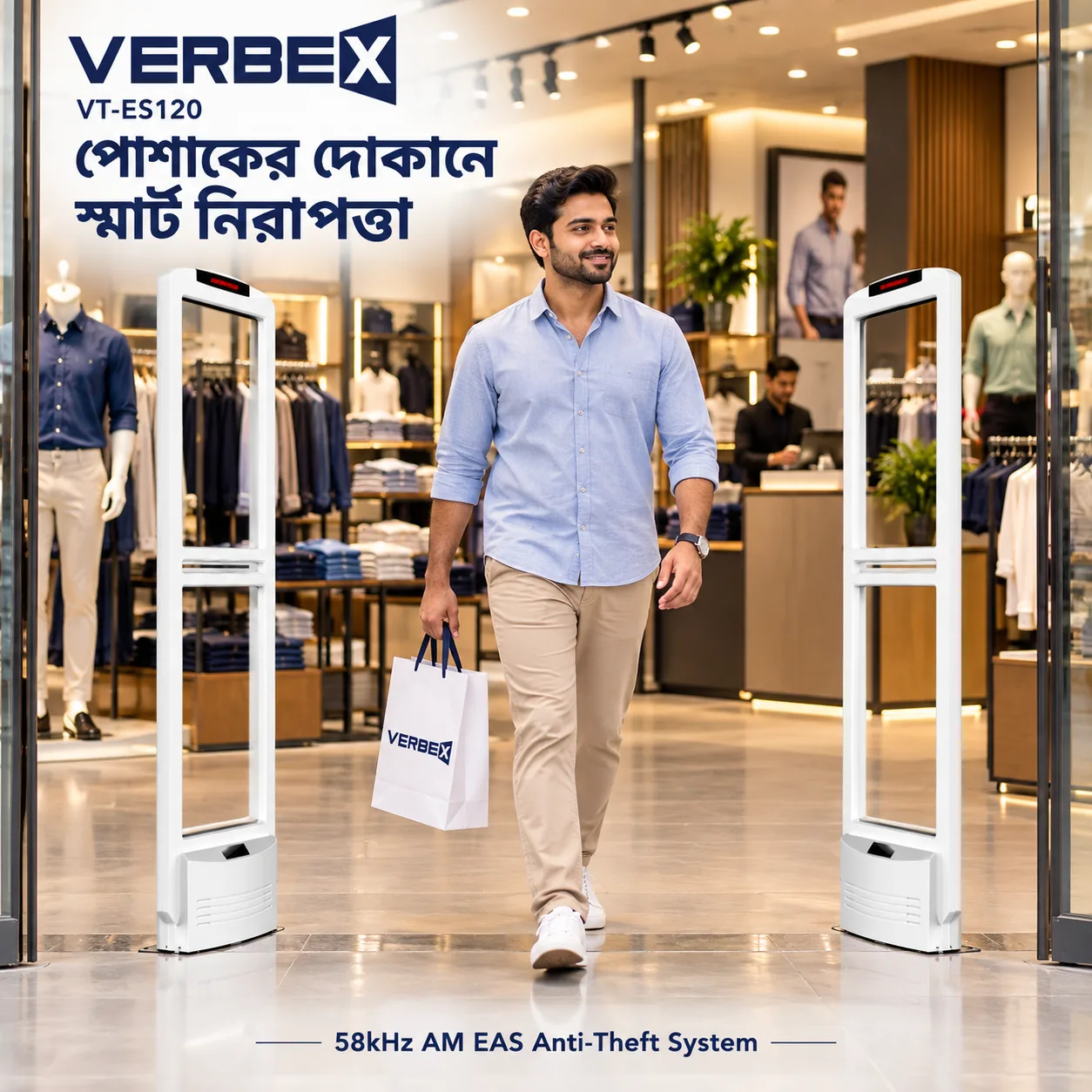  latest price of Verbex VT-ES120 58KHz AM Antenna System in Bangladesh