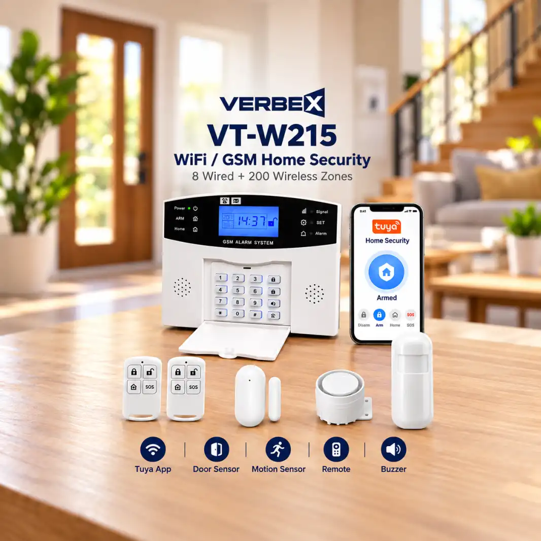 Verbex VT-W215 WiFi GSM Alarm