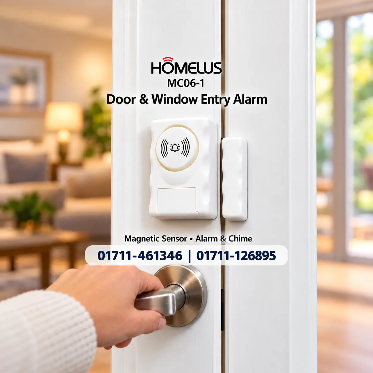 Homelus MC06-1 Door Entry Security Alarm System Price in BD