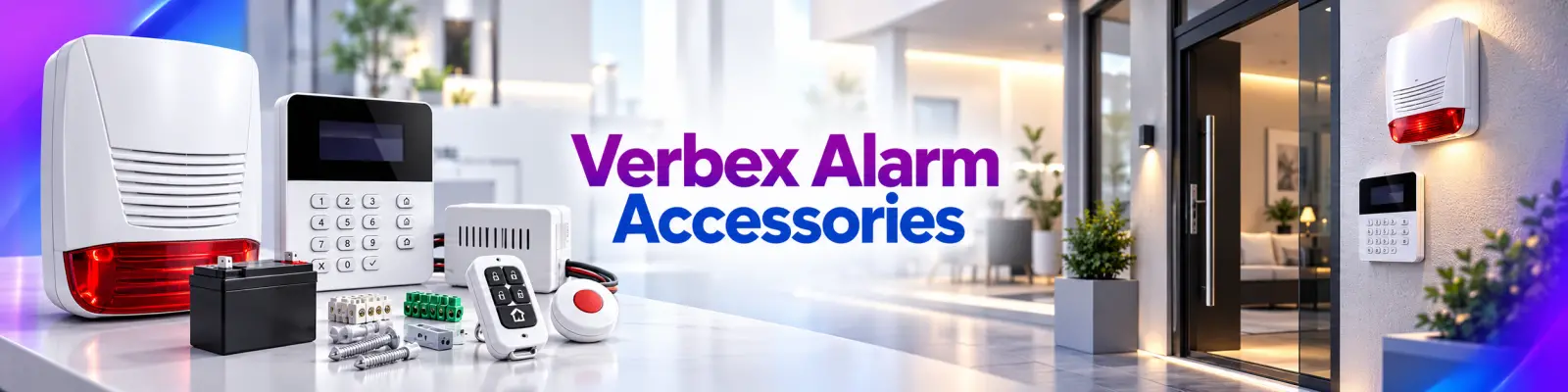 Verbex Alarm Accessories | Security Alarm Sirens, Keypads, Power Supplies & Installation Components